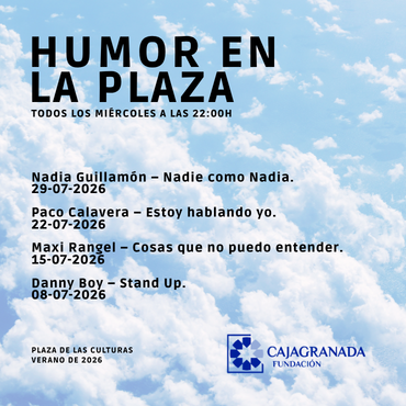 CARTEL HUMOR EN LA PLAZA
